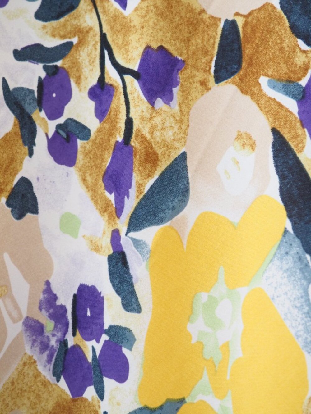 Hello Molly Living With Grace Spaghetti Strap Abstract Floral Print Maxi Dress - Picture 8 of 10